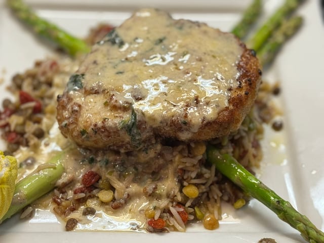 Swordfish Siciliano.