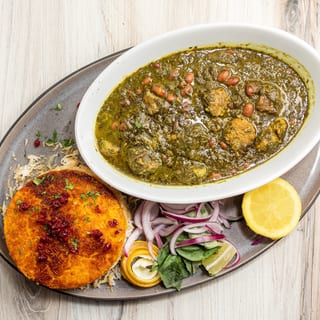 Short Rib Herb Stew "Ghormeh Sabzi"