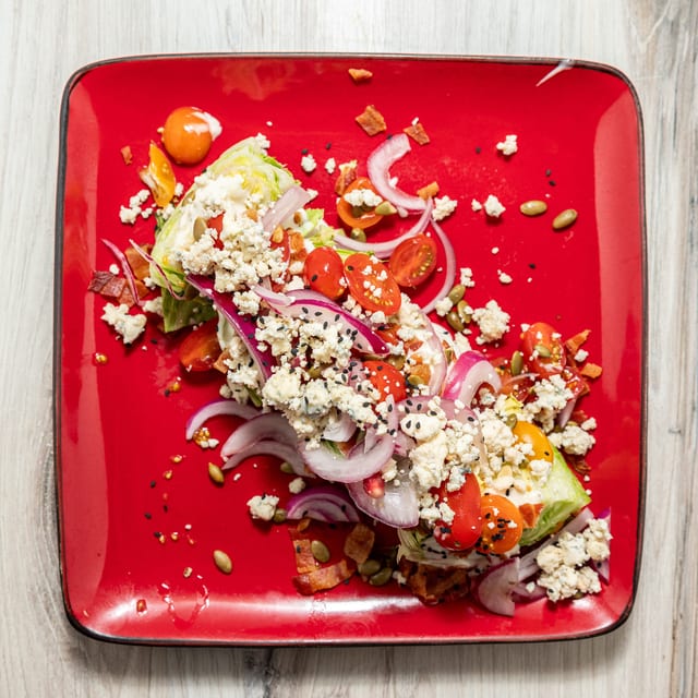 Baby Iceberg Wedge Salad.