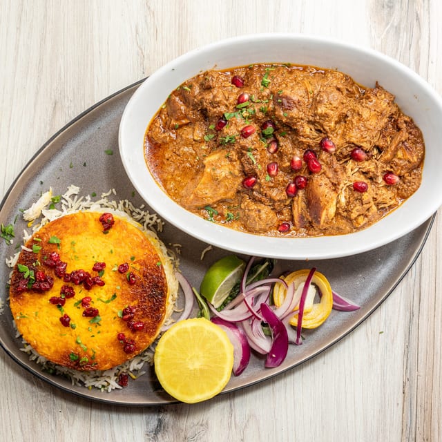 Pomegranate Chicken " Fesenjan ".