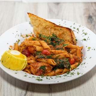 Penne Salmon Florentine
