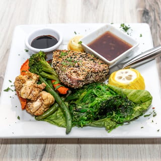 Sesame-Crusted Ahi Tuna