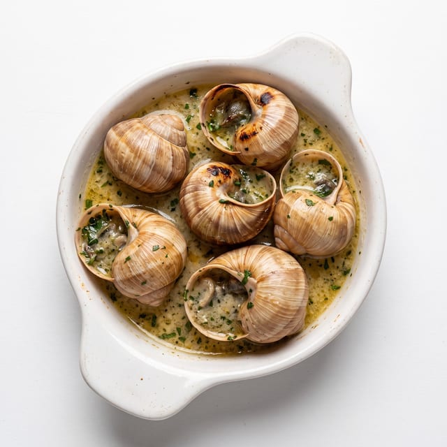 Escargot a la Bourguignon.